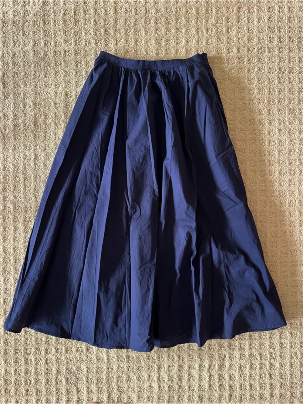 Petal & Pup Navy Maxi Skirt